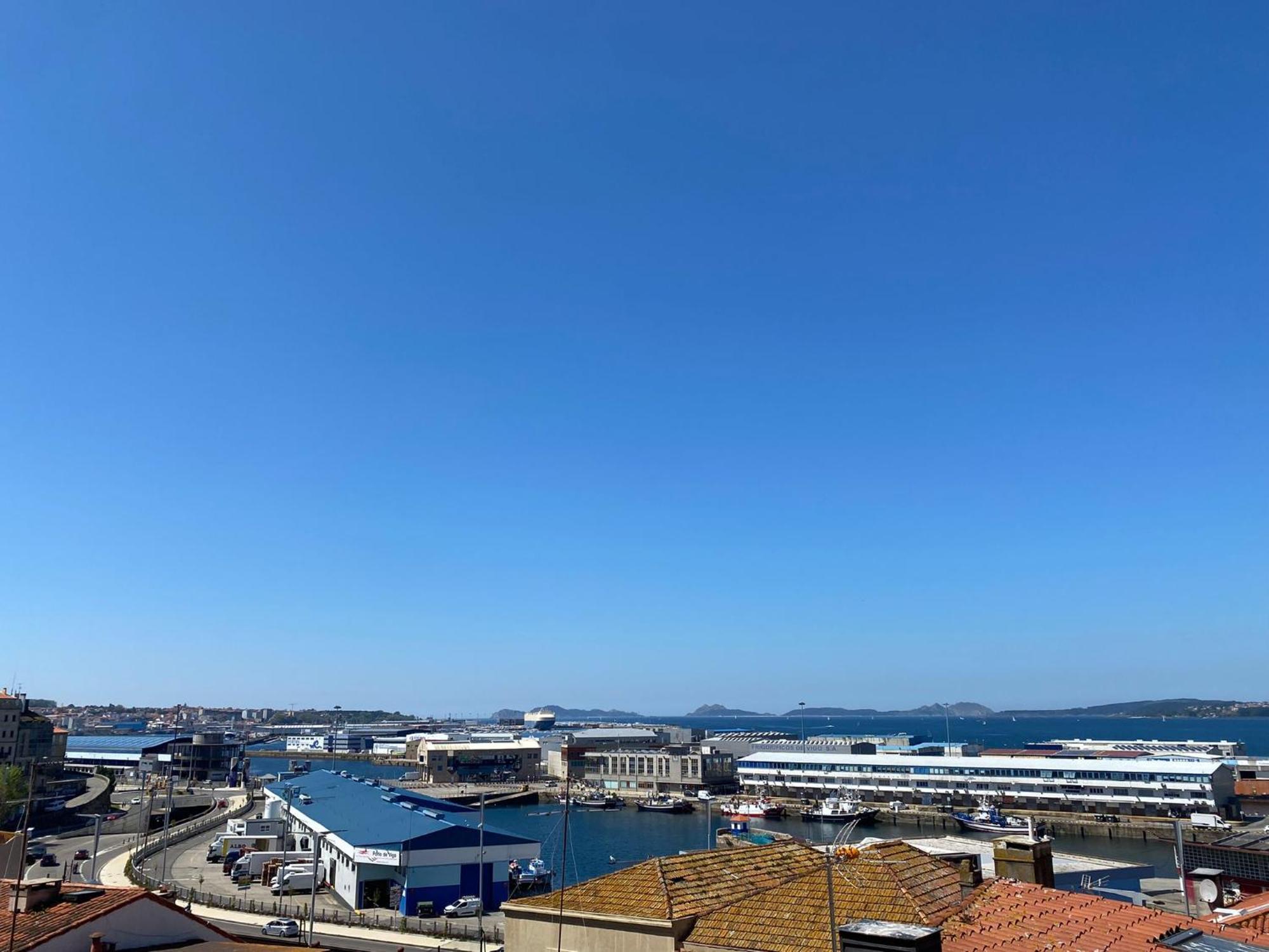 Apartamento Casco Historico Con Vistas A La Ria Vigo Exterior foto